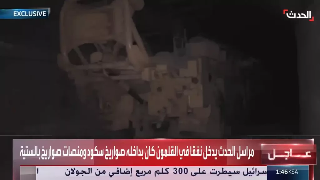 Брошенные ОТРК 9К72 «Эльбрус» («Скад») вместе с ракетами Р-17 и вспомогательной техникой бывшей сирийской армии в горах Каламун под Дамаском