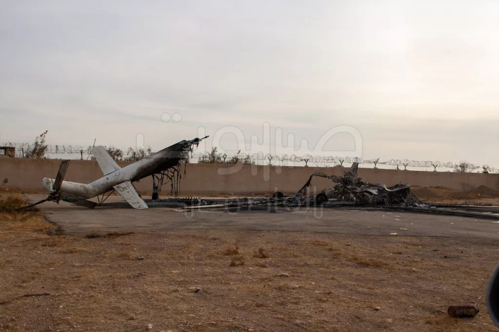 Похоже, что это единственный выживший сирийский Ми-17 на авиабазе Акраба в провинции Даръа