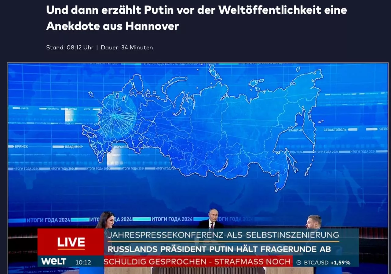 «Большое пропагандистское шоу»: на Западе устроили истерику после прямой линии Путина