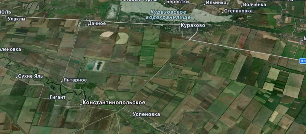 Константинопольское к югу от Курахова взято российской армией