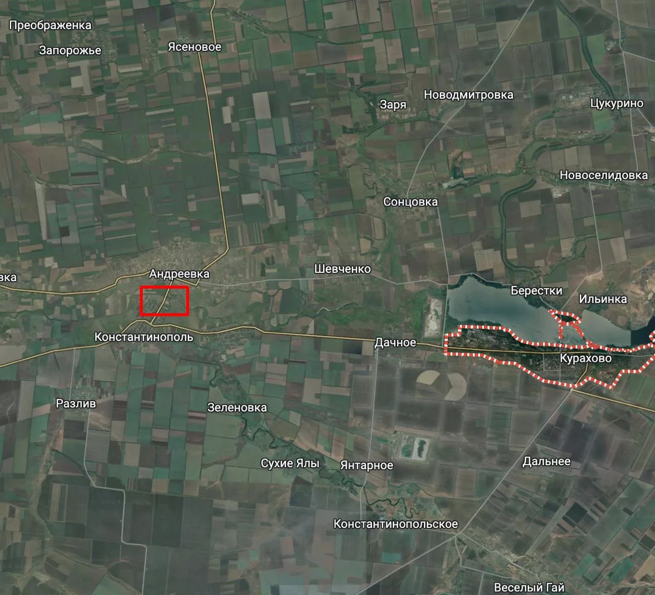 Ожидаемо после взятия Константинопольского и развития успехов к северу от Курахова началась изоляция района боевых действий