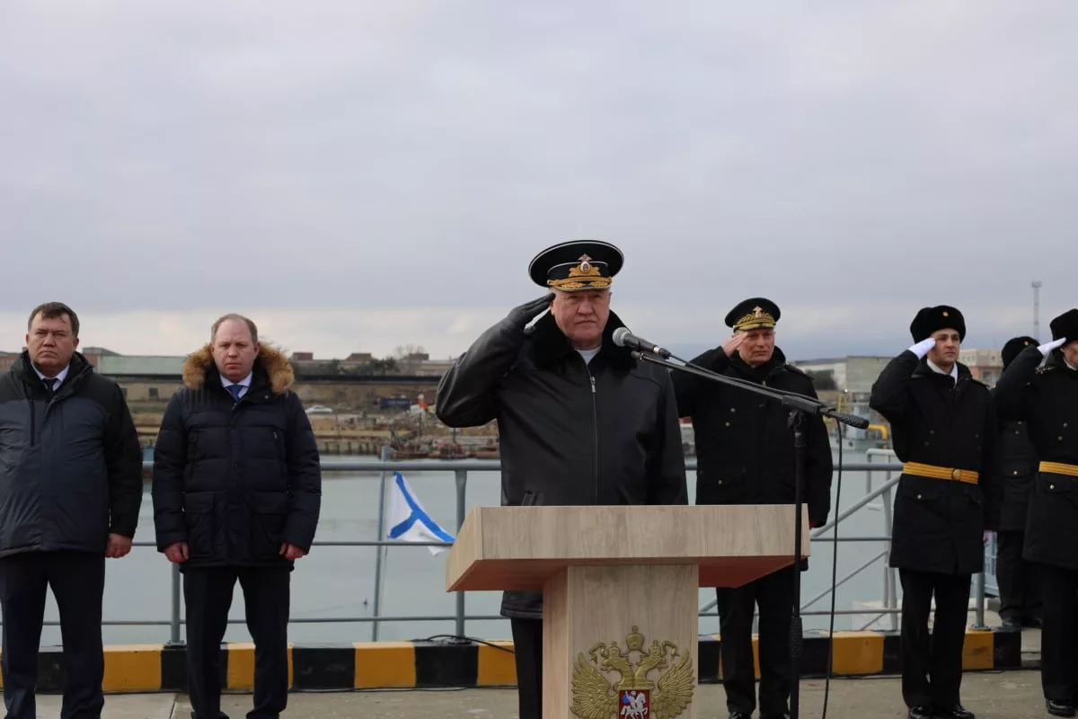 МРК «Туча» принят в состав Черноморского флота