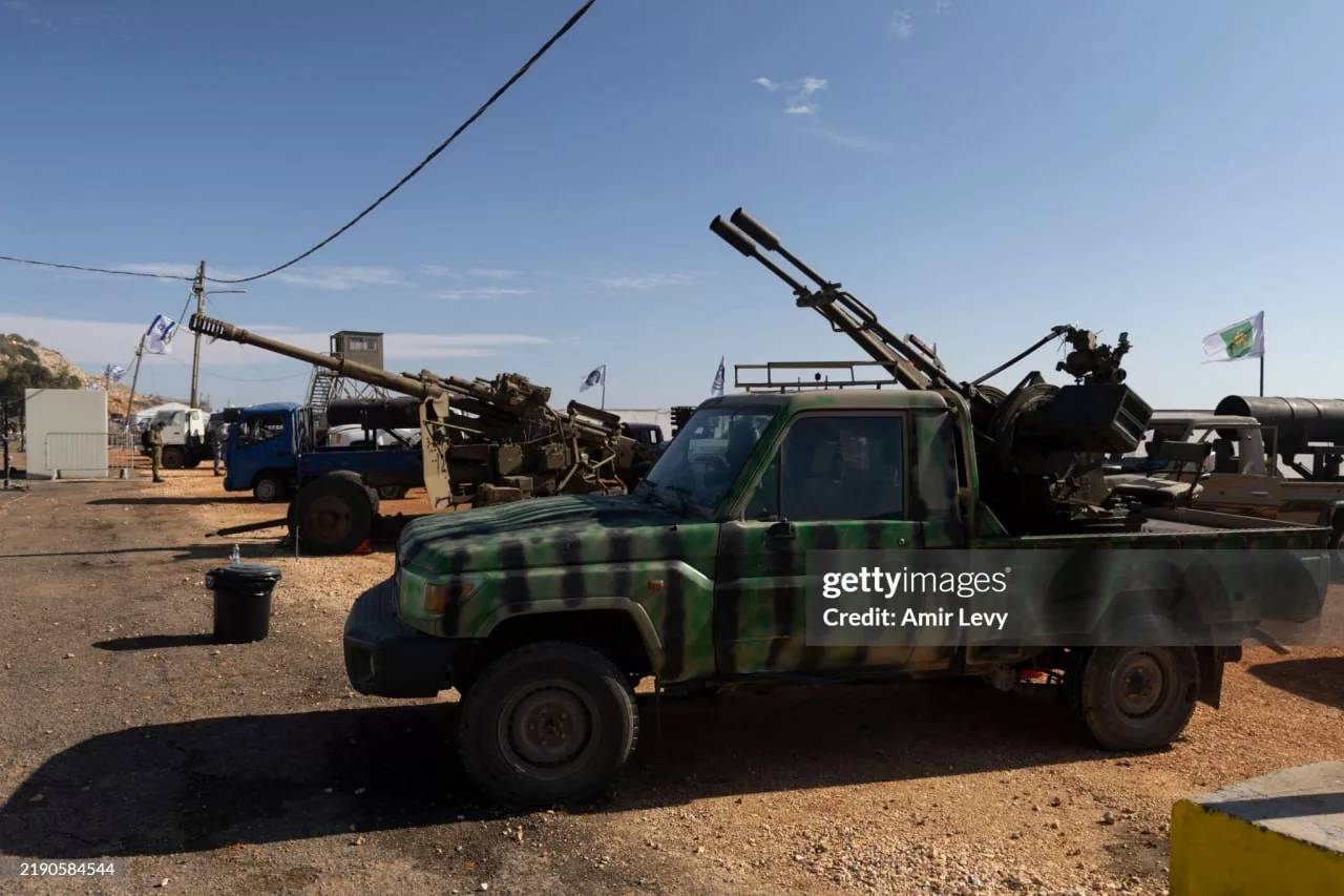 Выставка трофейной техники и вооружения захваченного Армией обороны Израиля в ходе боёв с вооружённым крылом «Хезболлы» на юге Ливана. Часть 1
