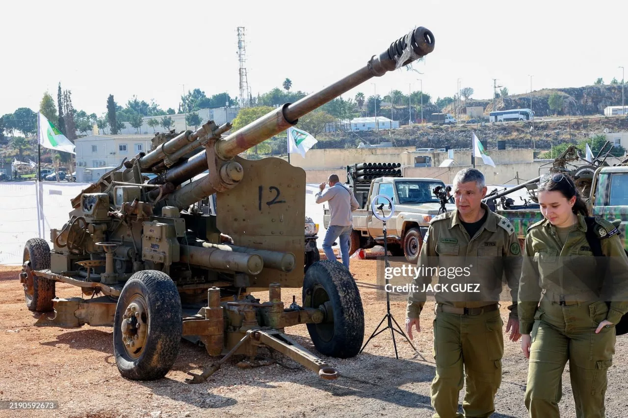 Выставка трофейной техники и вооружения захваченного Армией обороны Израиля в ходе боёв с вооружённым крылом «Хезболлы» на юге Ливана. Часть 1