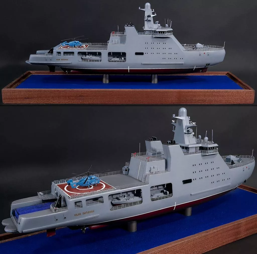 Вчера, в Санкт-Петербурге был спущен на воду патрульный корабль ледового класса «Николай Зубов»