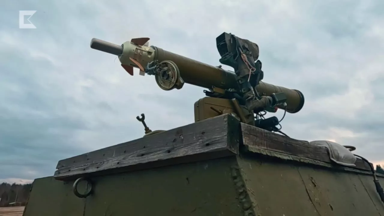 «Калашников» показал комплект оборудования для дистанционного проводного управления пусковой установкой ПТРК «Конкурс-М»