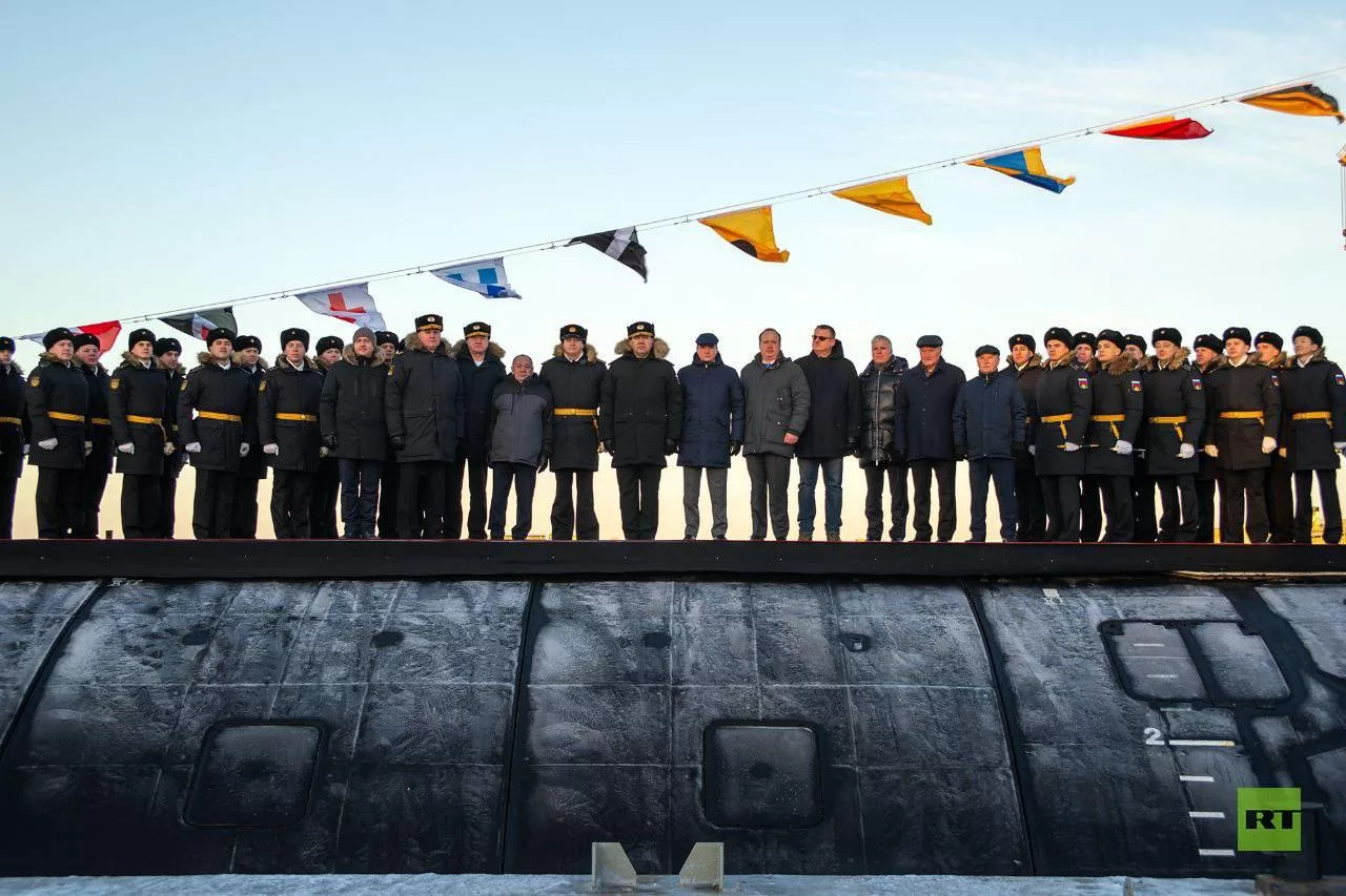 На «Севмаше» состоялась торжественная церемония передачи ВМФ России атомного подводного крейсера «Архангельск»