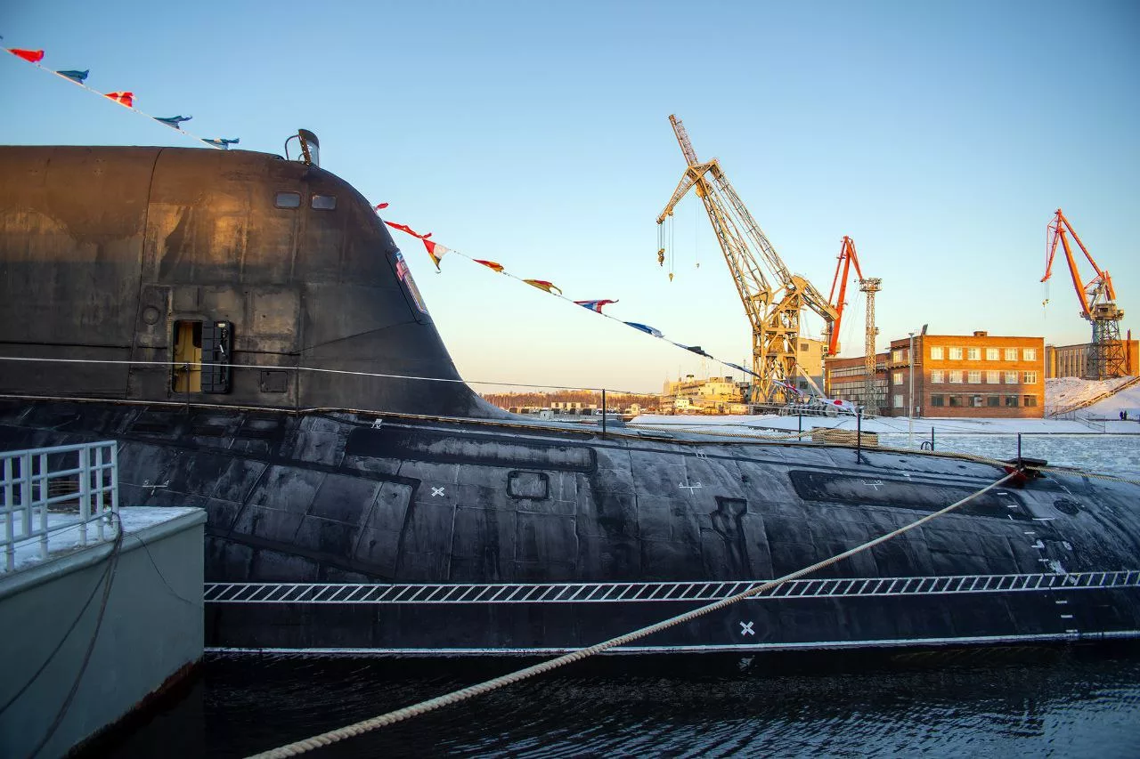На «Севмаше» состоялась торжественная церемония передачи ВМФ России атомного подводного крейсера «Архангельск»
