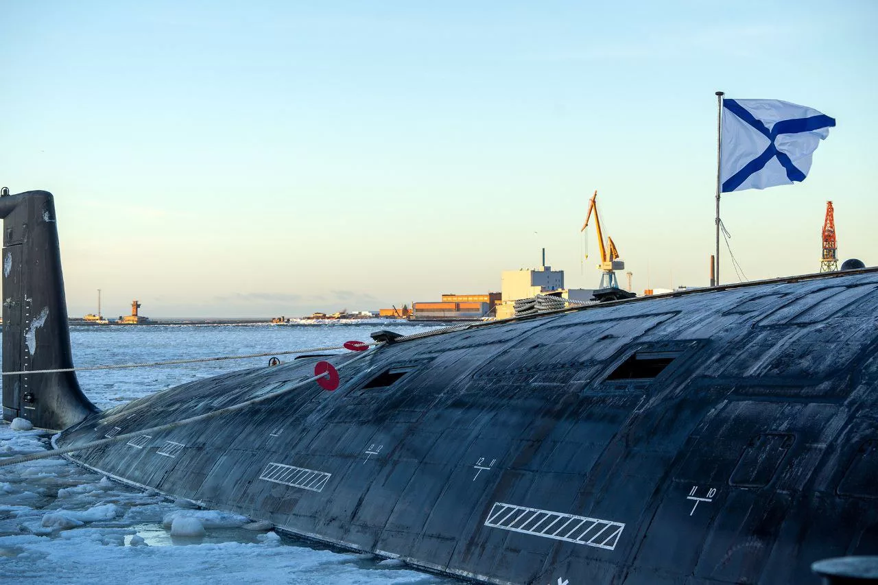 На «Севмаше» состоялась торжественная церемония передачи ВМФ России атомного подводного крейсера «Архангельск»