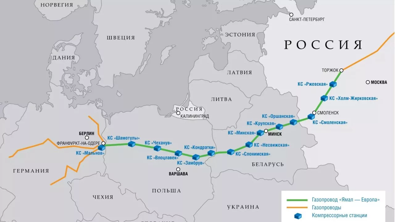 Путин заявил, что Россия готова поставлять газ в ЕС через Польшу