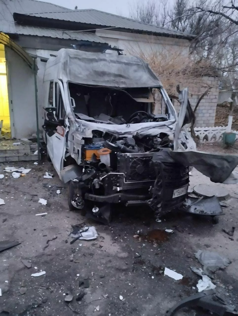 ВСУ снова обстреляли больницу в Алешках, где вчера погиб замглавврача