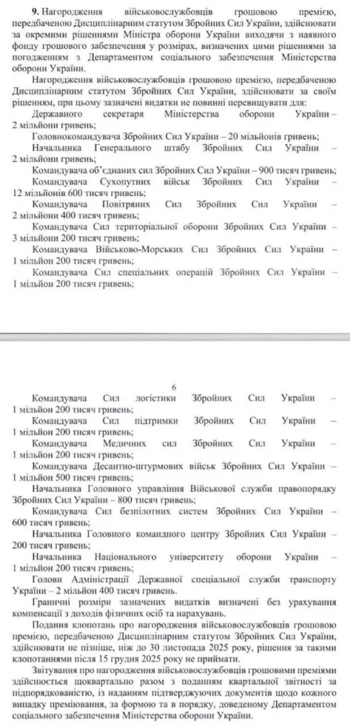 Украинские чиновники дуреют с этой прикормки. Нардеп Безуглая опубликовала документ с премиями генералов ВСУ