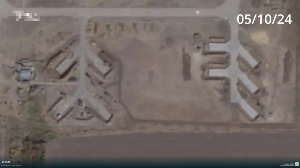 Всего за три месяца на авиабазе Миллерово в Ростовской области возникли защитные ангары для авиации