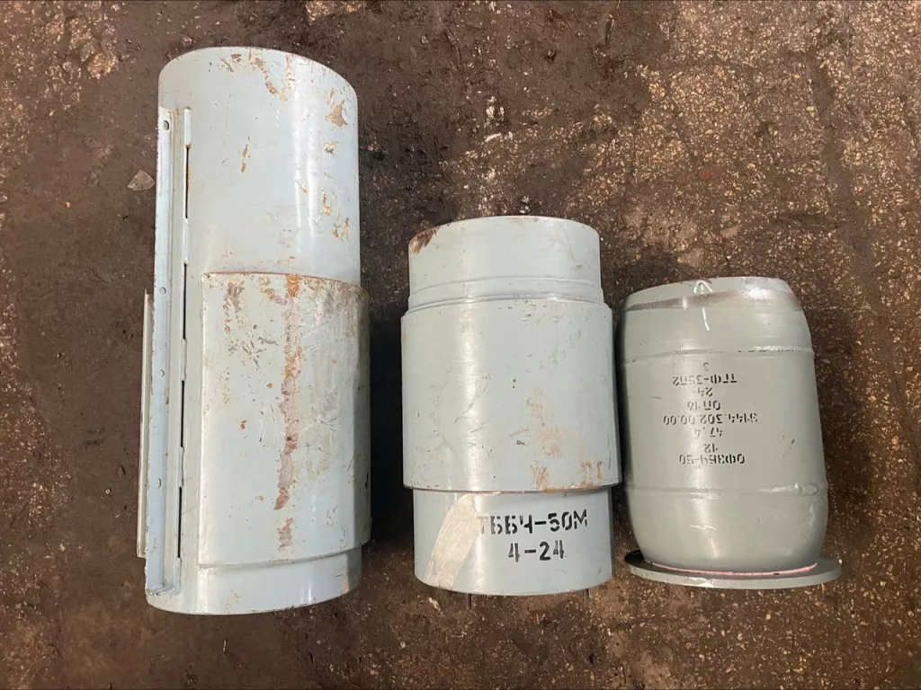 Сравнение новой 90 кг БЧ "Гераней-2" с ранее используемыми 50 кг осколочно-фугасной зажигательной и термобарической боевыми частями