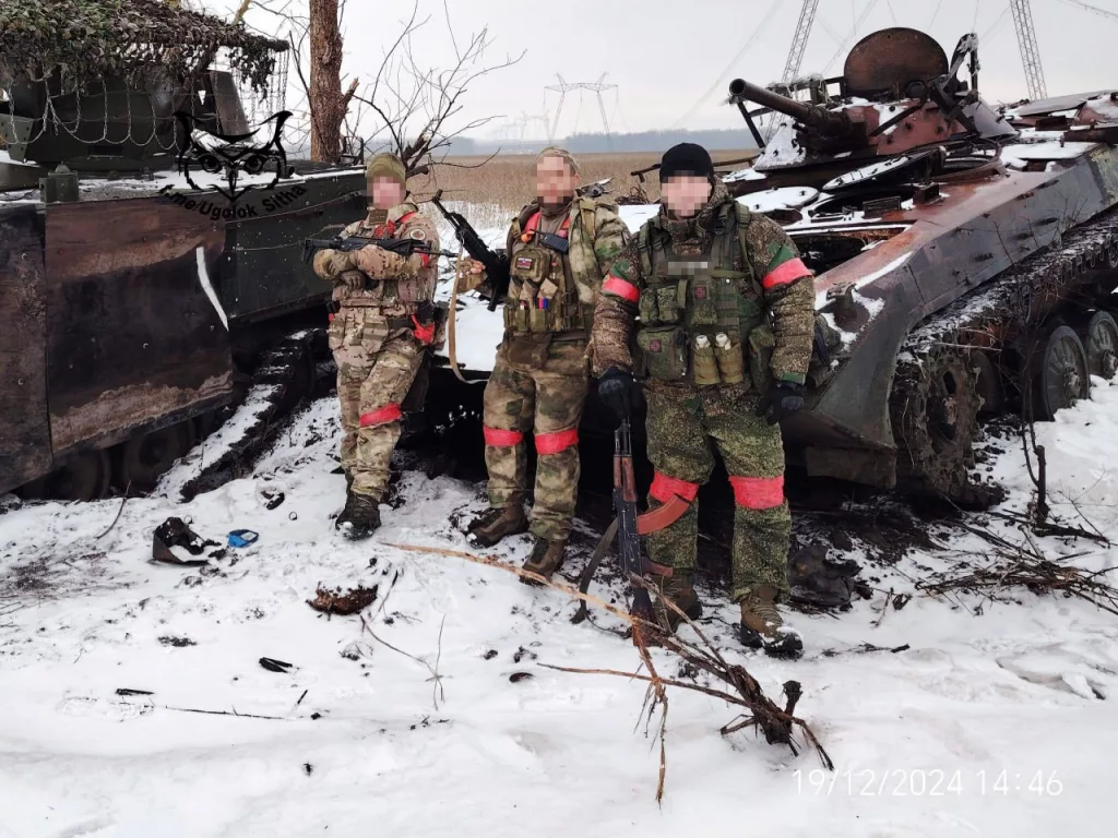 Кладбище военной техники ВСУ в Курской области