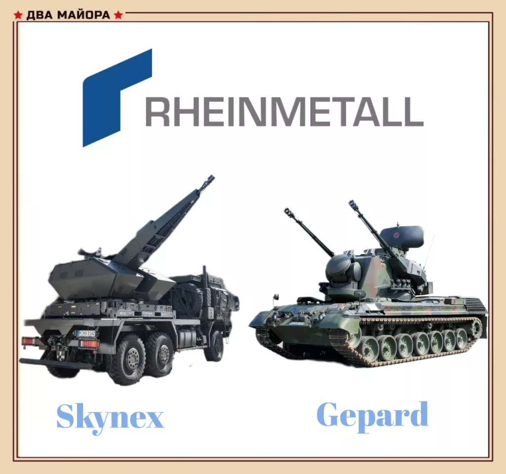 Rheinmetall поставит на Украину боеприпасы для ЗСУ Gepard