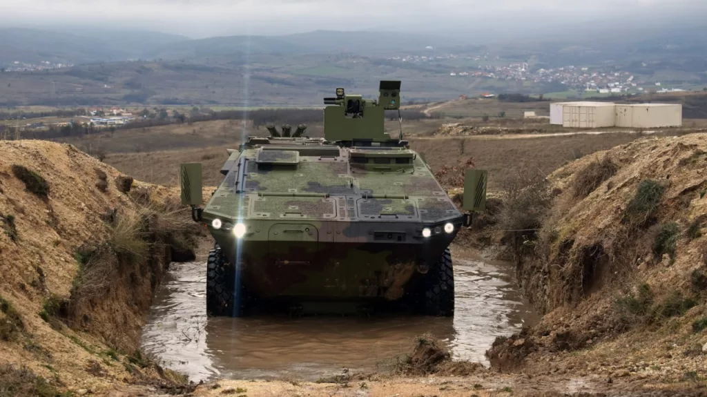 БТР «Lazar 3» 8x8 Вооруженных Сил Сербии