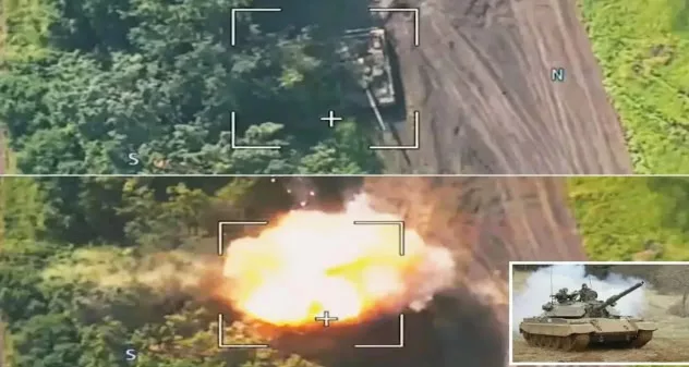 Словенский танк М-55S - немного доработанный Т-55