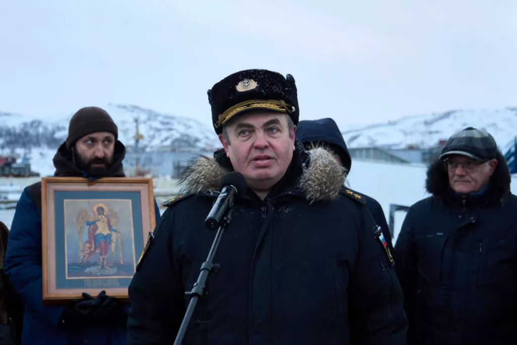 Новейшая атомная подводная лодка «Архангельск» прибыла в пункт постоянного базирования на Северном флоте