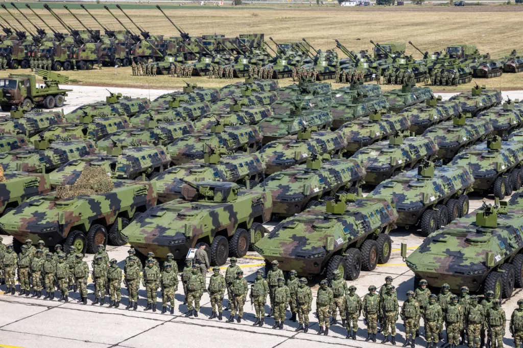 БТР «Lazar 3» 8x8 Вооруженных Сил Сербии