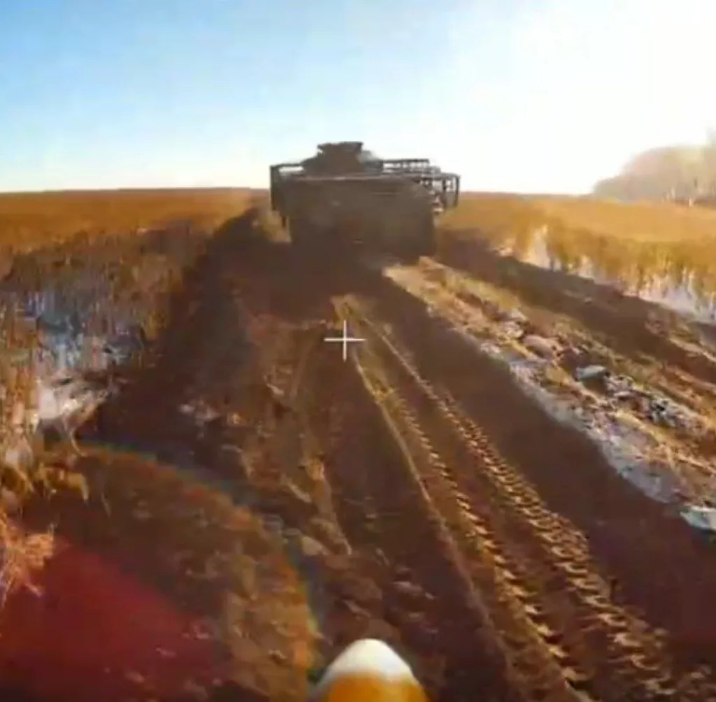 Еще кадры различной бронетехники ВСУ, попавшей в прицел российских FPV-дронов во время наступления в Курской области