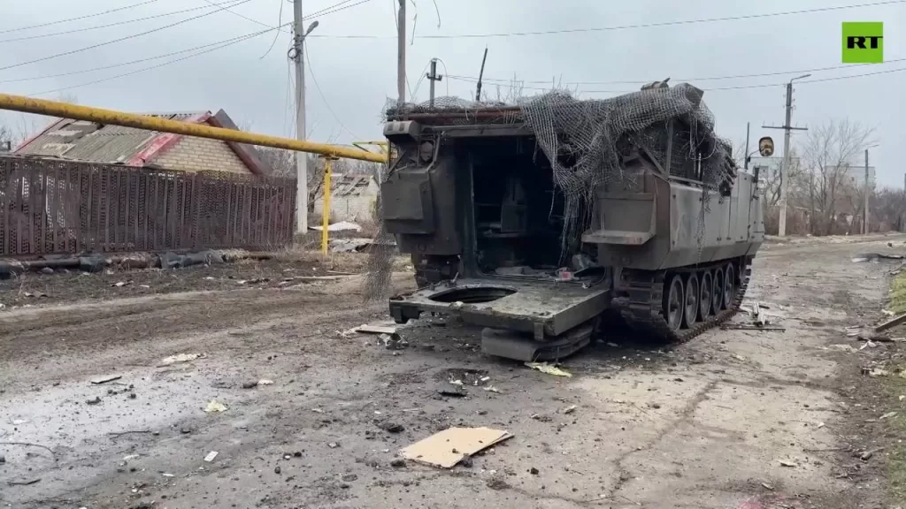 Свежие кадры из освобождённого Курахово