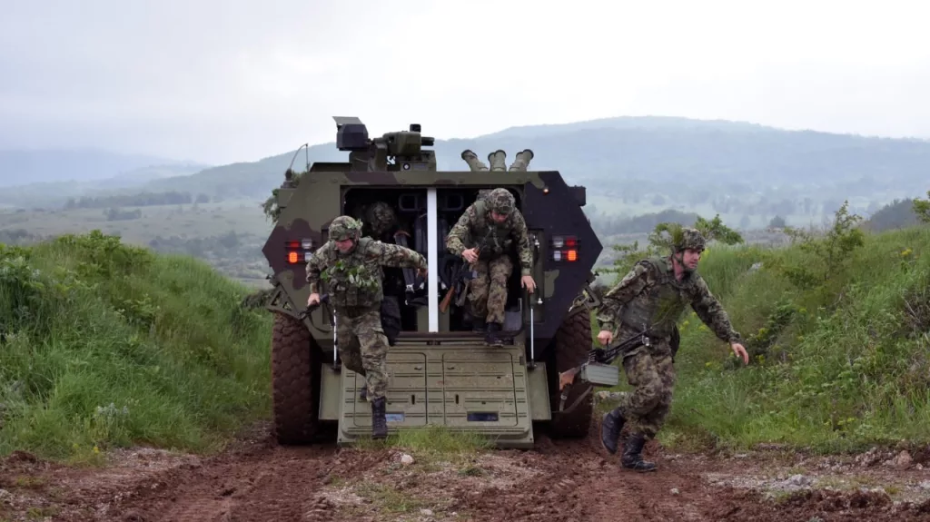 БТР «Lazar 3» 8x8 Вооруженных Сил Сербии