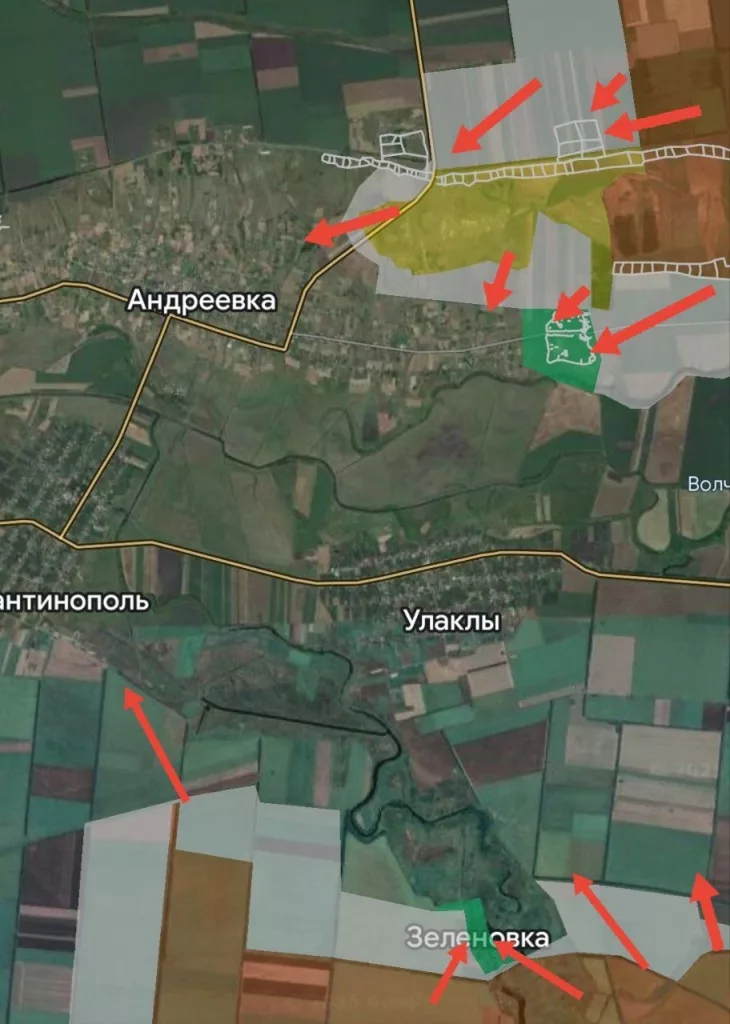 Богатырское направление. Подразделения 114-й бригады ВС РФ значительно продвинулись в укрепрайоне противника между Петропавловкой и Андреевкой