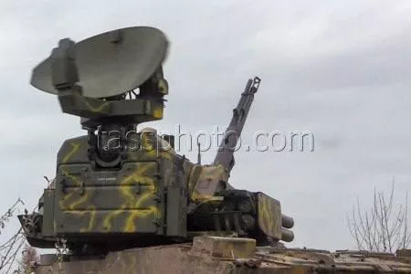 ЗРПК 2К22М «Тунгуска-М» группировки войск «Днепр» в Херсонской области. Наши дни