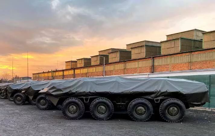 Польское предприятие MISTA Sp. z o. o. провело капитальный ремонт и модернизацию 150 бронетранспортёров БТР-70 для неизвестного заказчика