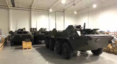 Польское предприятие MISTA Sp. z o. o. провело капитальный ремонт и модернизацию 150 бронетранспортёров БТР-70 для неизвестного заказчика
