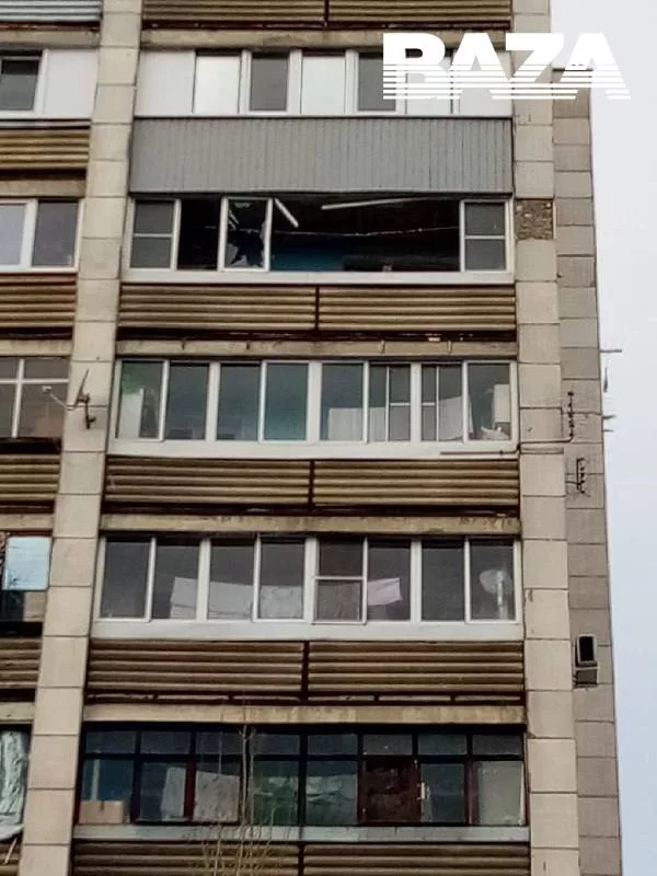 Беспилотник ВСУ атаковал многоэтажный дом в Воронеже