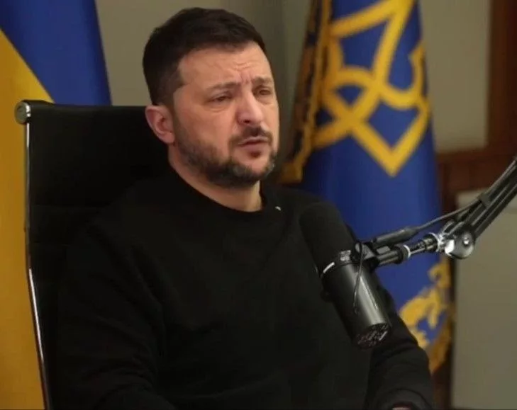 Зеленский дал интервью американскому подкастеру Лексу Фридману, где в расслабленном быдланском стиле сделал несколько интересных заявлений
