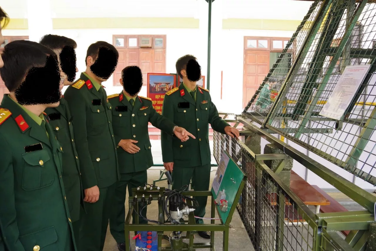 Вьетнамские народные мангалы собственного производства для танков Т-54