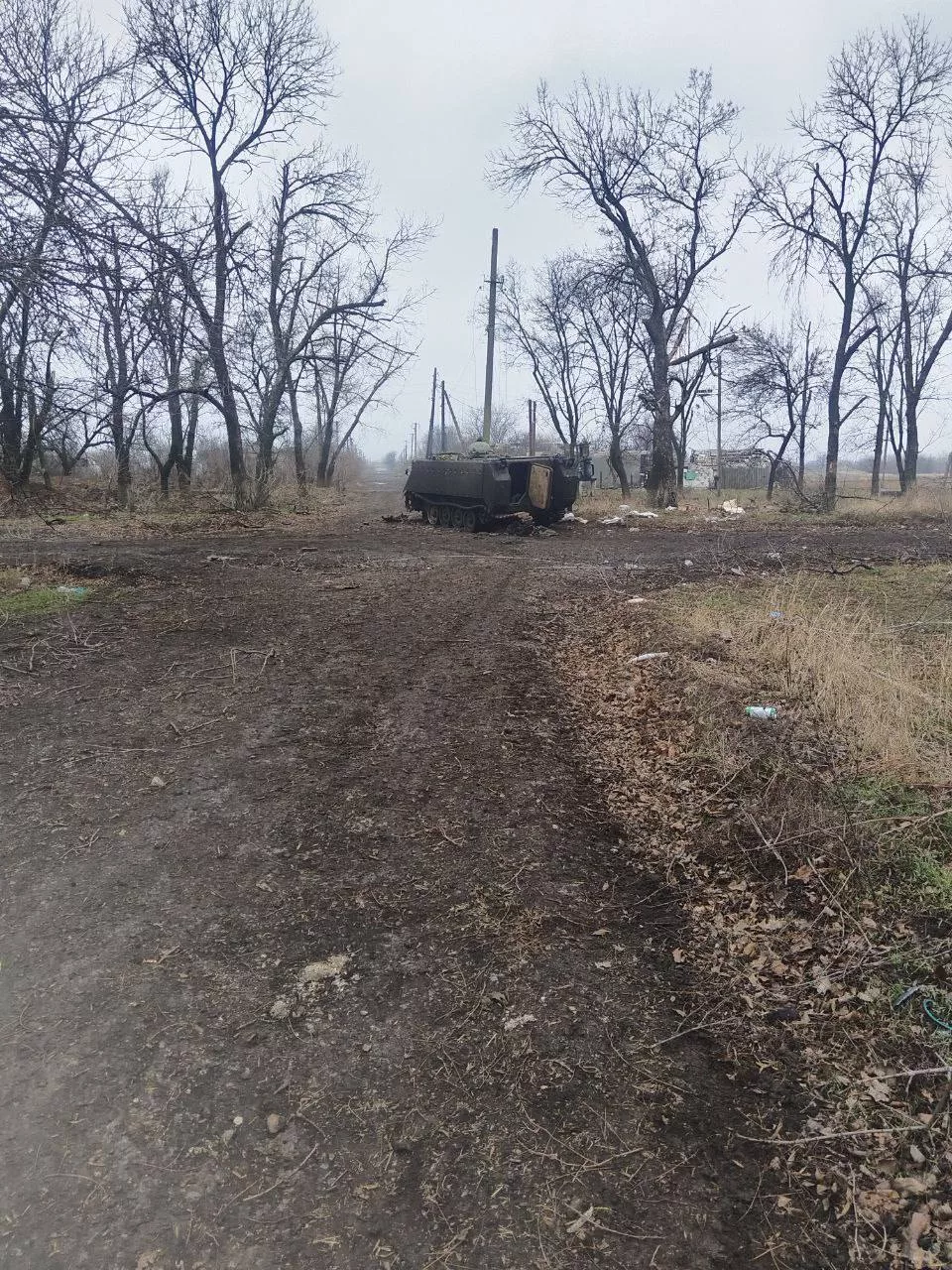 Уничтоженный и трофейный БТР М113 ВСУ на Южно-Донецком направлении