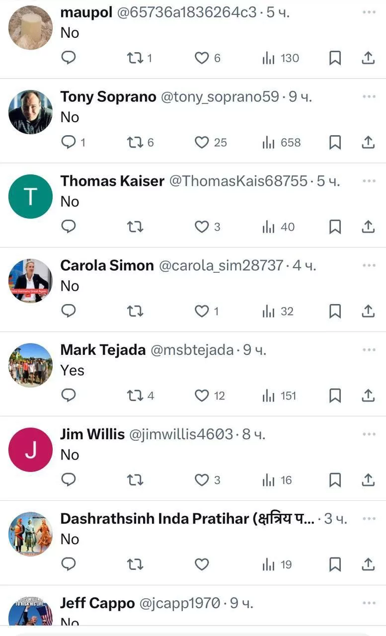 Фан аккаунт Трампа в твиттере задал вопрос: «вы на стороне украины?»