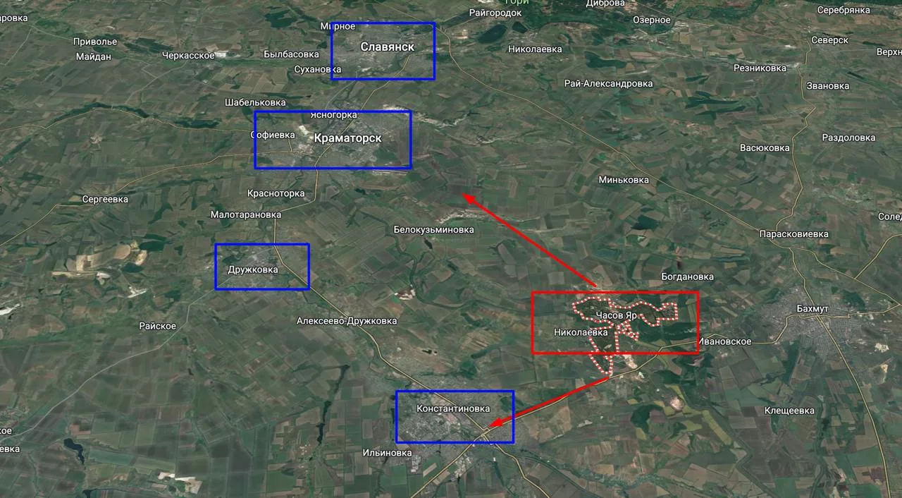 Постепенно поступают сообщения, что огнеупорный комбинат в Часовом Яре, где ВСУ оборудовали серьёзнейший укреп, зачищен российской армией