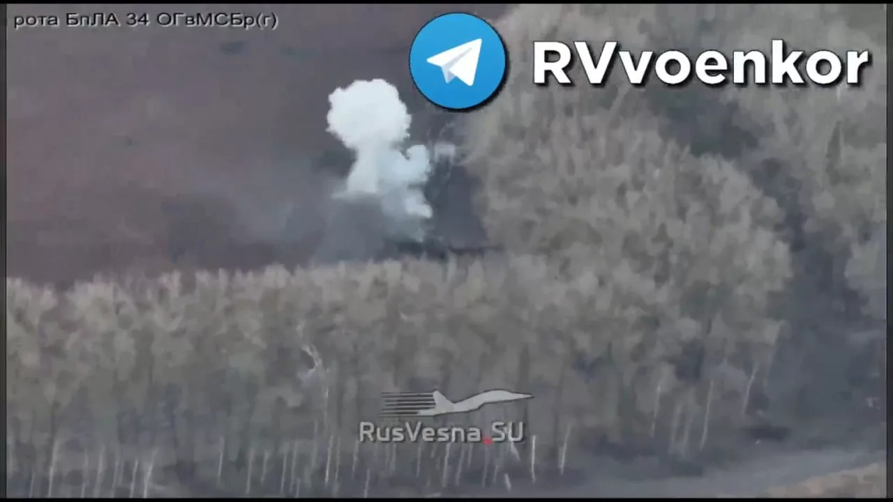 Редкий украинский БТР-3Е стал жертвой FPV-дрона на оптоволокне 34-й горной ОМСБр, Курская область