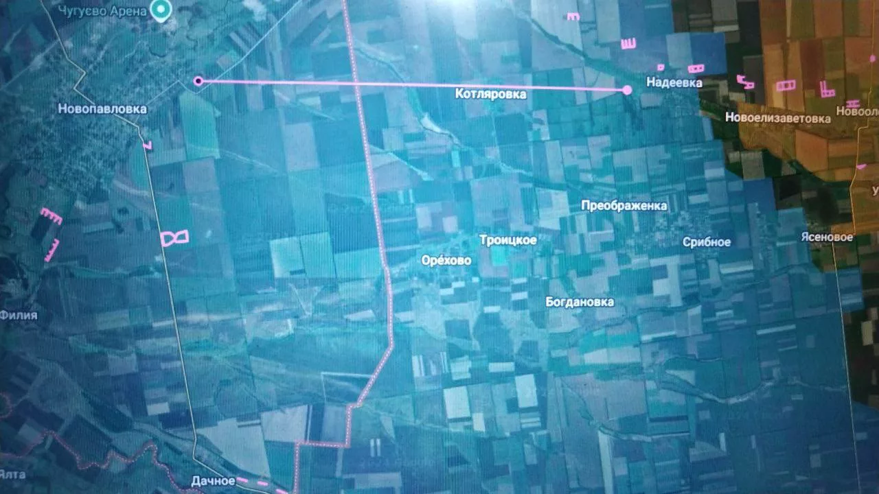 Днепропетровское направление. Продолжаются бои по овладению Успеновкой, Надёждинкой, Новоандреевкой