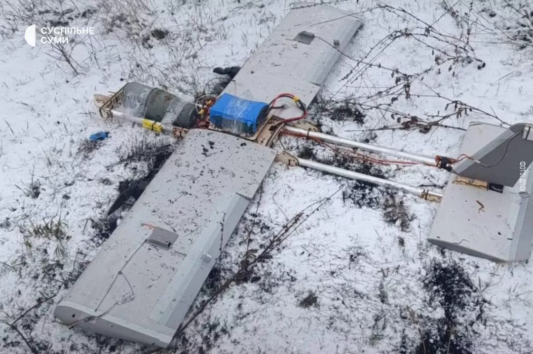 Две версии FPV-дрона самолетного типа "Молния-2" с 3 кг боевой частью КЗ-6 и 10 кг боевой частью ТМ-62