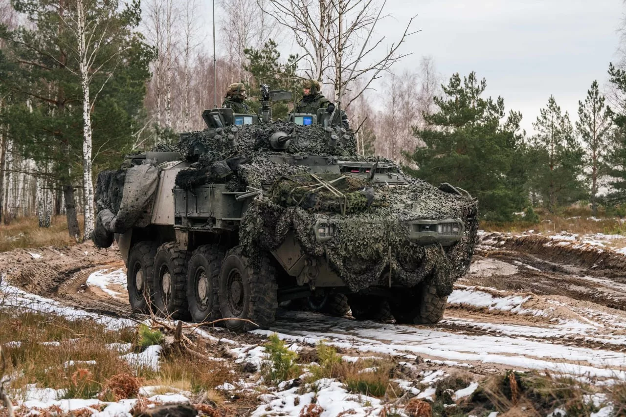 В начале января 2025 года на военной базе Адажи (Латвия) прошли очередные учения WARHORSE FORGE многонациональной бригады НАТО