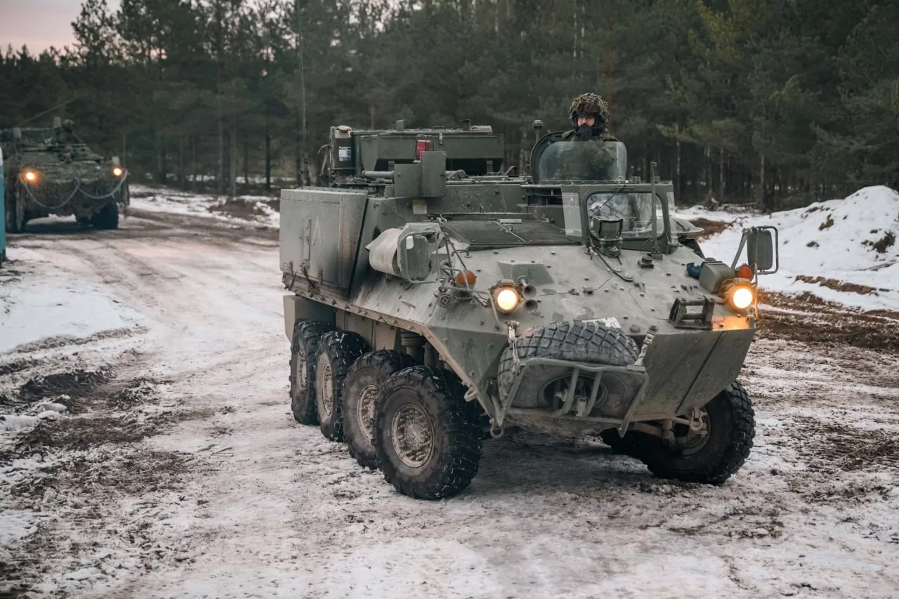 В начале января 2025 года на военной базе Адажи (Латвия) прошли очередные учения WARHORSE FORGE многонациональной бригады НАТО