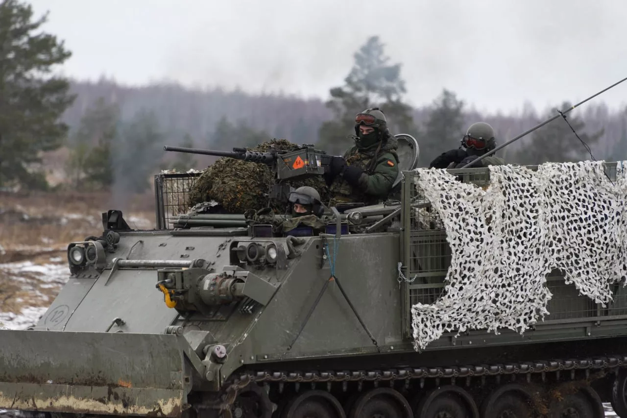 В начале января 2025 года на военной базе Адажи (Латвия) прошли очередные учения WARHORSE FORGE многонациональной бригады НАТО