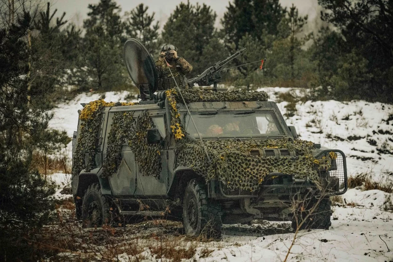 В начале января 2025 года на военной базе Адажи (Латвия) прошли очередные учения WARHORSE FORGE многонациональной бригады НАТО