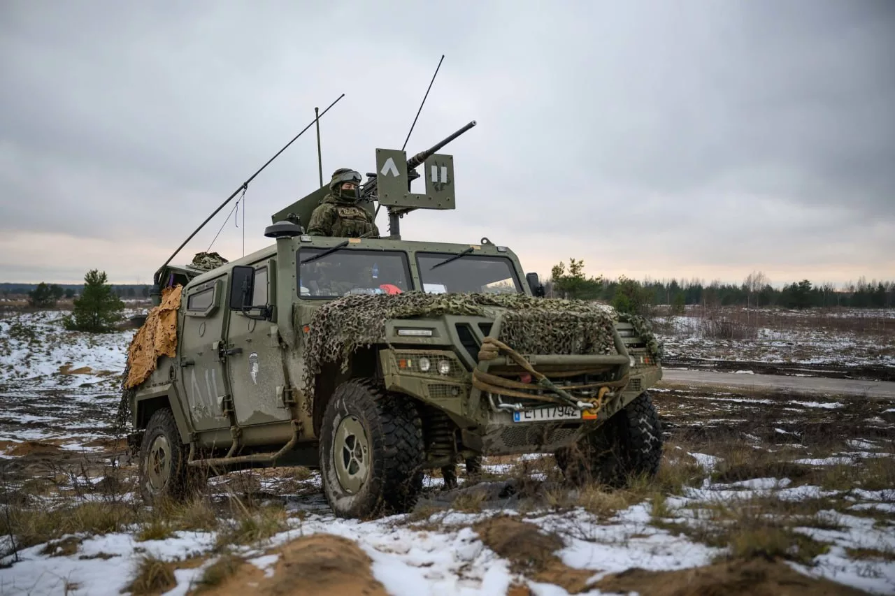 В начале января 2025 года на военной базе Адажи (Латвия) прошли очередные учения WARHORSE FORGE многонациональной бригады НАТО