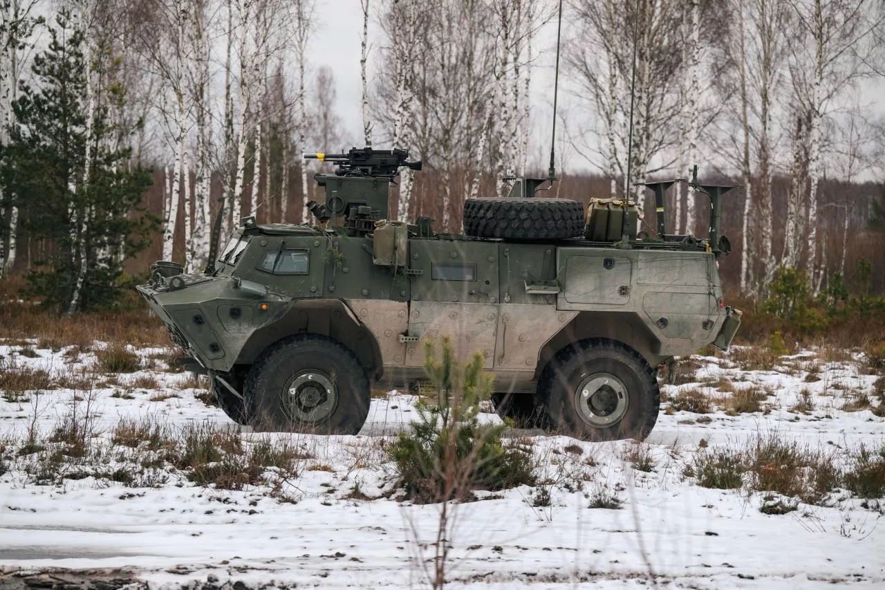 В начале января 2025 года на военной базе Адажи (Латвия) прошли очередные учения WARHORSE FORGE многонациональной бригады НАТО