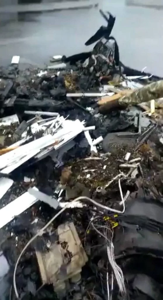 Появились архивные кадры с разведывательно-ударным БПЛА Bayraktar TB2, который был уничтожен в районе села Загальцы Бородянского района Киевской области 8 марта 2022 года