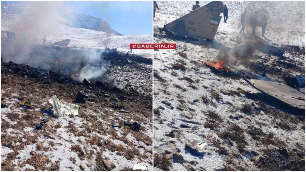 В Иране потерпел крушение военный F-4 Phantom. Пилоты катапультировались