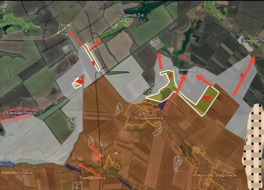 Красноармейское направление. Правый фланг