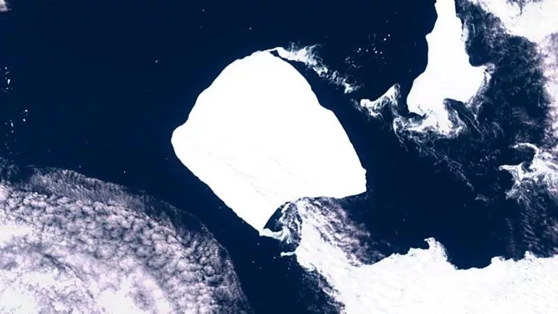 «Угроза экологической катастрофы»: Самый большой в мире айсберг может врезаться в британский остров